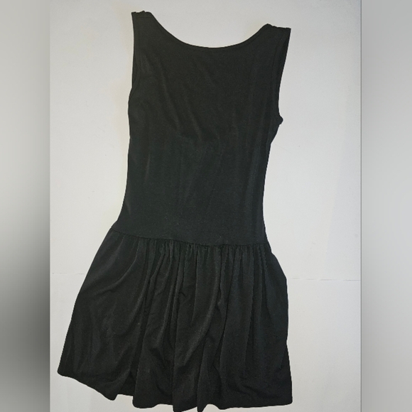 See You Monday Low Back Cropped-Waist Ruffle Dress - Picture 3 of 7